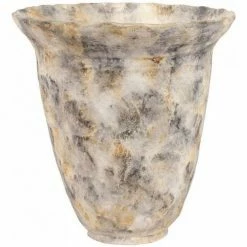 Côté Table Pot fleurs gris en terre cuite 45x46cm Couleur Gris