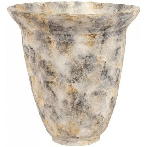 Côté Table Pot fleurs gris en terre cuite 45x46cm Couleur Gris 1 Côté Table Pot fleurs gris en terre cuite 45x46cm Couleur Gris
