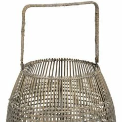 Côté Table Grand lanterne ovale bambou 34x67cm Couleur Bois clair -Côté Table Soldes Boutique 20789954 500 C