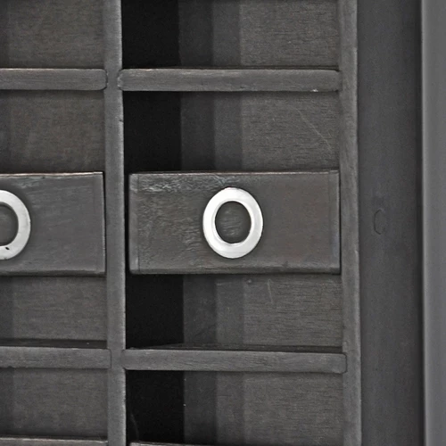 Côté Table Jeu de Morpion 40x40x6cm Couleur Noir 3 Côté Table Jeu de Morpion 40x40x6cm Couleur Noir – Image 3