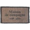 Côté Table Paillasson Maison de Campagne 73x43cm Couleur Marron