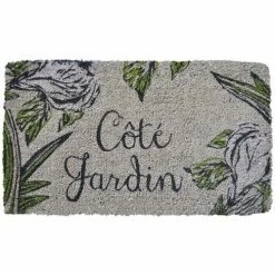 Côté Table Paillasson Côté Jardin 73x42x03 cm Couleur Vert