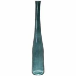 Côté Table Vase gris-bleu Aheli 18x100cm Couleur Gris bleu