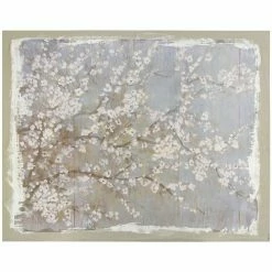 Côté Table Tableau pommier lin 150x120cm Couleur Gris