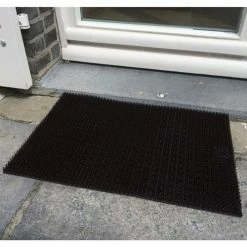 Casâme Tapis brosse pour jardin coloris brun Couleur Autres