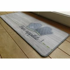 Casâme Tapis de cuisine motif bon appétit Couleur Gris 5 Casâme Tapis de cuisine motif bon appétit Couleur Gris -Côté Table Soldes Boutique 22315401 500 C