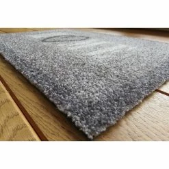 Casâme Tapis d'entrée motif "Home" - 80 x 50 cm Couleur Gris -Côté Table Soldes Boutique 22315404 500 C