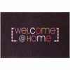 Casâme Tapis d'entrée motif Welcome@home 50x80cm Couleur Gris