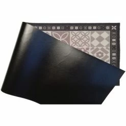 Casâme Tapis de cuisine carrelage ancien beige 45x125cm Couleur Beige -Côté Table Soldes Boutique 22336862 500 C