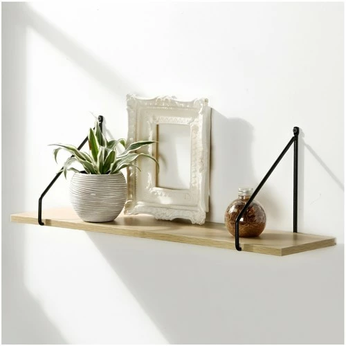 Casâme Étagère Murale 60 cm style industriel Couleur Autres 2 Casâme Étagère Murale 60 cm style industriel Couleur Autres – Image 2