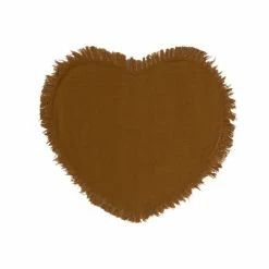 Côté Table NALIA COEUR X2 Couleur Marron