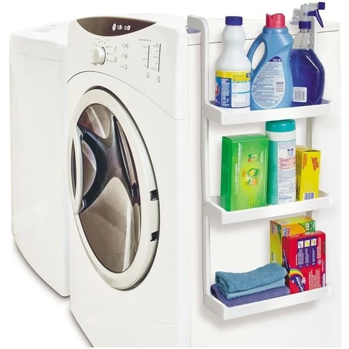 Casâme Etagère gain de place 3 niveaux Couleur Blanc 2 Casâme Etagère gain de place 3 niveaux Couleur Blanc – Image 2