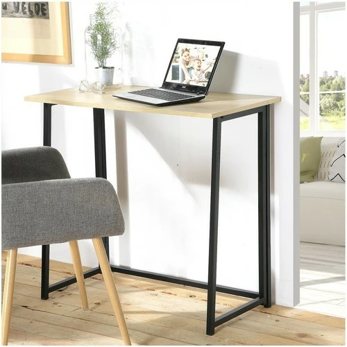 Casâme Bureau pliable style industriel - Longueur 80 cm Couleur Autres 2 Casâme Bureau pliable style industriel - Longueur 80 cm Couleur Autres – Image 2