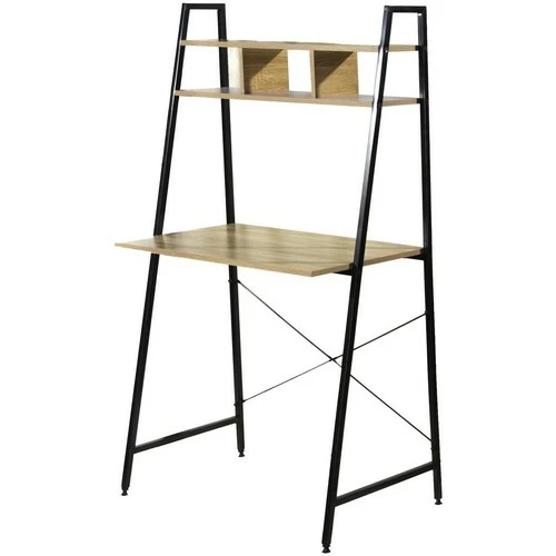 Casâme Bureau L84cm avec 2 étagères de rangement Couleur Autres 1 Casâme Bureau L84cm avec 2 étagères de rangement Couleur Autres