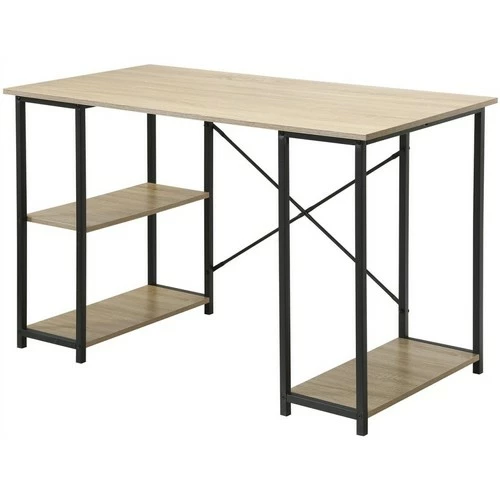 Casâme Bureau industriel avec 3 étagères sous plateau - L120 cm Couleur Autres 1 Casâme Bureau industriel avec 3 étagères sous plateau - L120 cm Couleur Autres