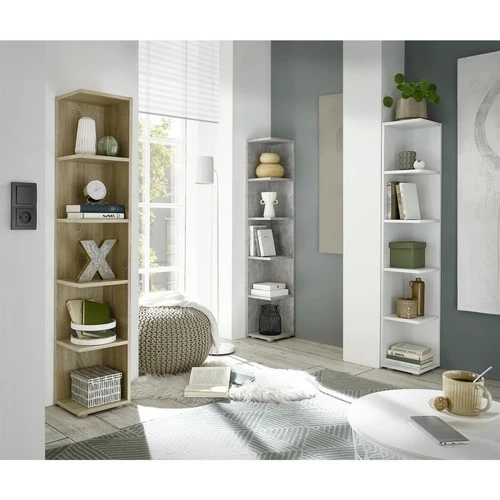 Casâme Etagère d'Angle 5 niveaux H142 cm Couleur Autres 2 Casâme Etagère d'Angle 5 niveaux H142 cm Couleur Autres – Image 2