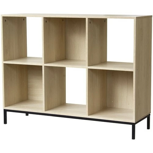 Casâme Etagère de rangement 6 cases avec pieds métal Couleur Autres 1 Casâme Etagère de rangement 6 cases avec pieds métal Couleur Autres