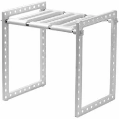 Casâme Étagère 1 niveau sous évier extensible L38/65 cm Couleur Blanc 5 Casâme Étagère 1 niveau sous évier extensible L38/65 cm Couleur Blanc -Côté Table Soldes Boutique 22791842 500 C