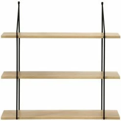 Casâme Étagère Murale 3 Niveaux décor Bois L60 cm Couleur Autres 5 Casâme Étagère Murale 3 Niveaux décor Bois L60 cm Couleur Autres -Côté Table Soldes Boutique 23518969 500 C