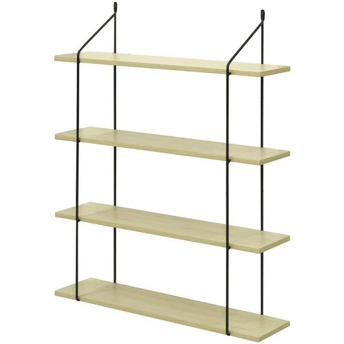Casâme Étagère Murale 4 Niveaux Décor Bois L60 cm Couleur Autres 1 Casâme Étagère Murale 4 Niveaux Décor Bois L60 cm Couleur Autres