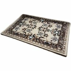 Casâme Tapis d'entrée avec motifs Couleur Beige