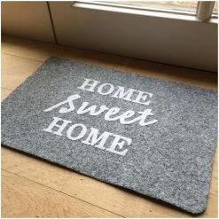 Casâme Tapis d'entrée "Home sweet home" Couleur Multicolore -Côté Table Soldes Boutique 24051898 500 B